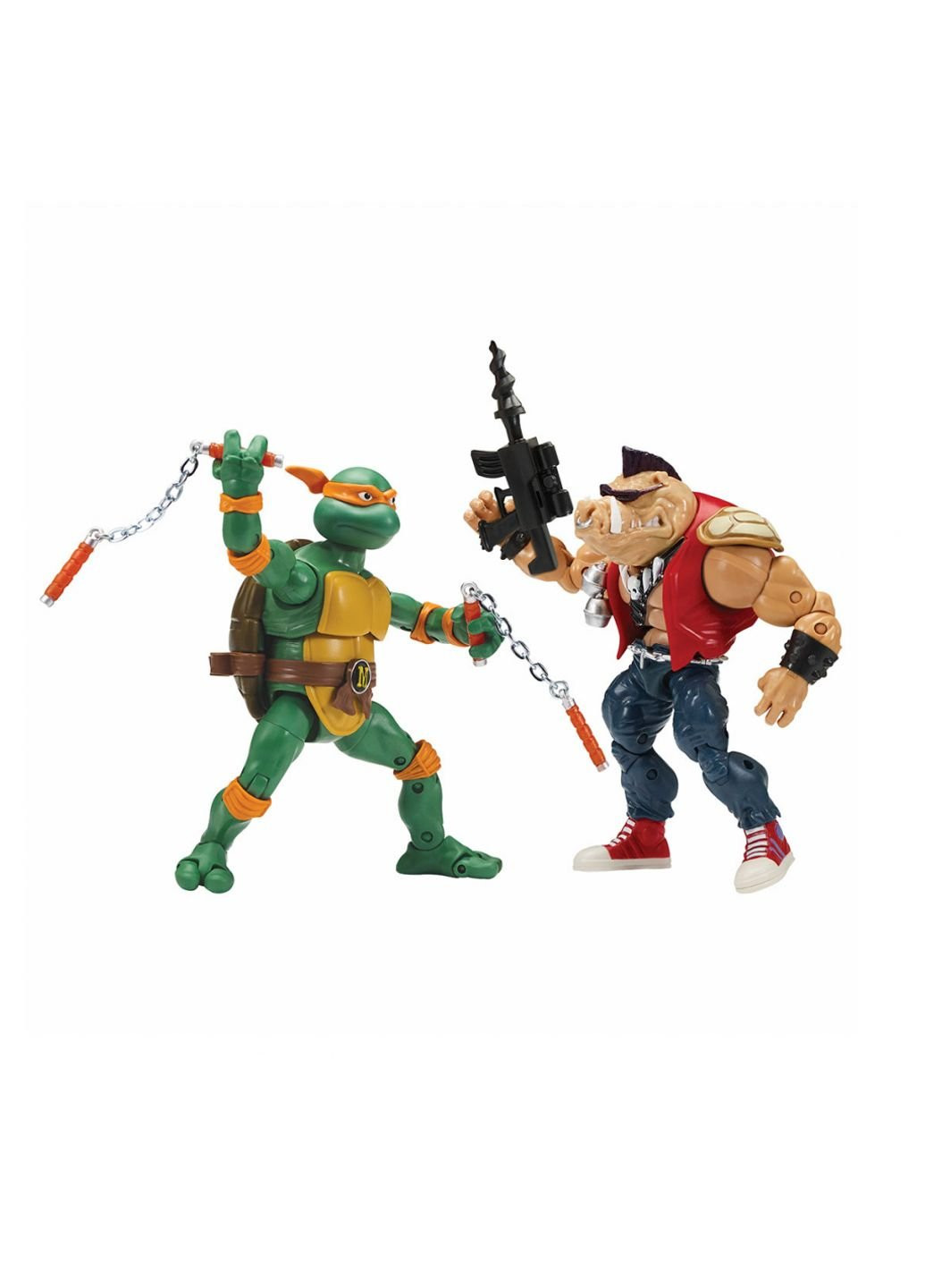 Фігурка набір Мікеланджело проти Бібопа (81277) TMNT (252229264)