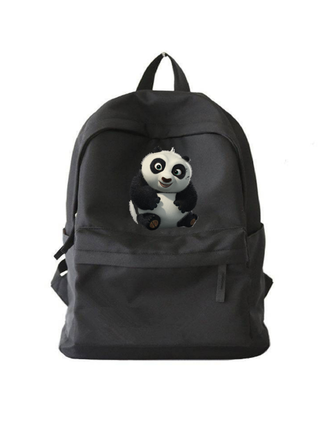 Рюкзак міський чорний панда No Brand (255679432)