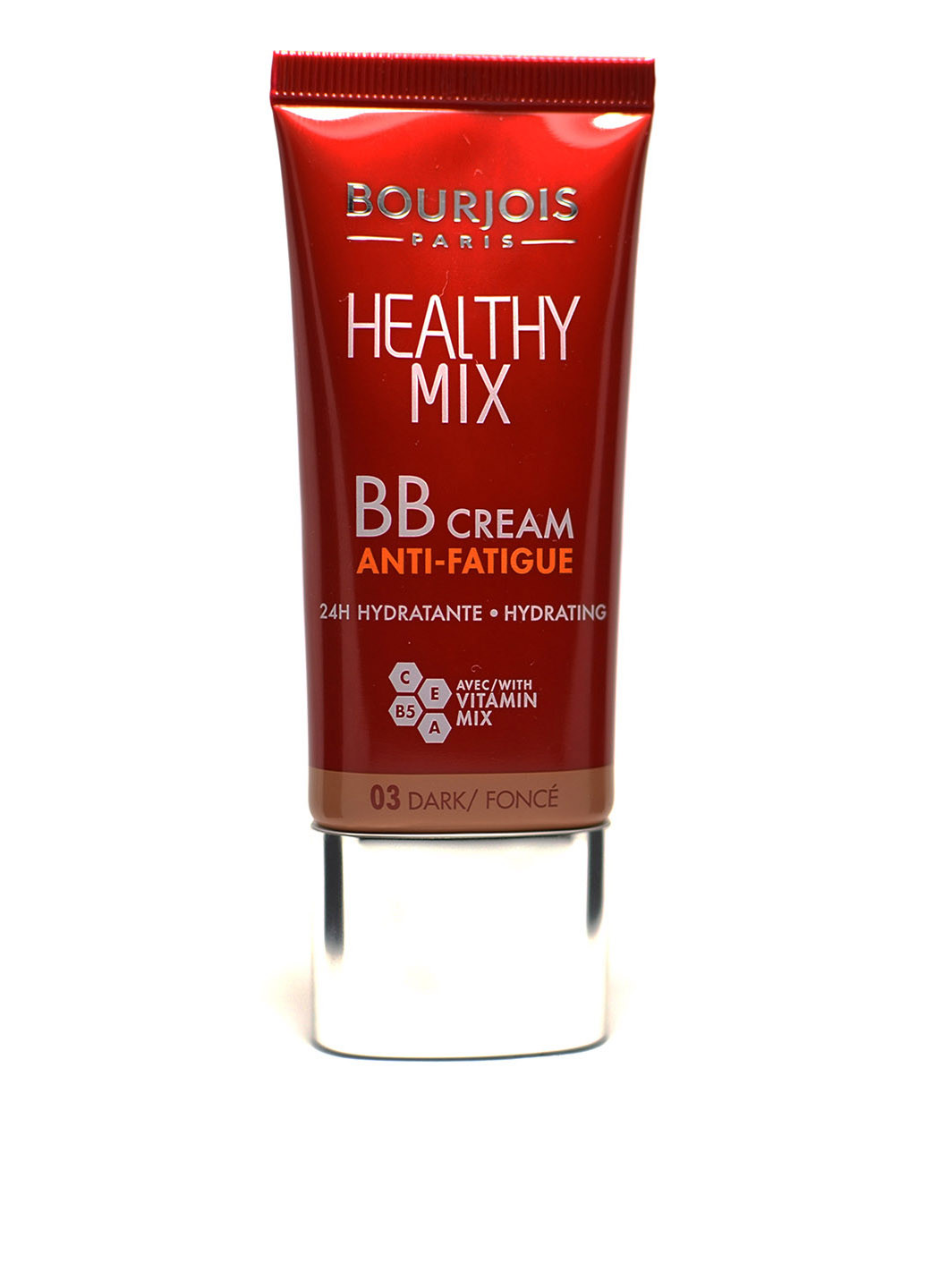 Тональная основа Healthy Mix BB витаминизированная №03 (Dark), 30 мл Bourjois (117246207)