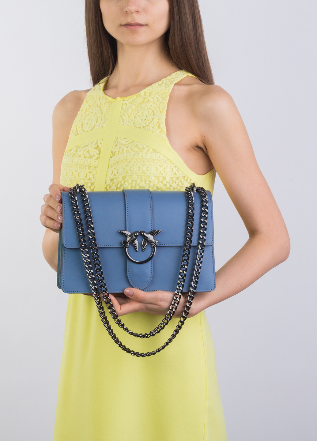 Сумка женская кожаная на цепочке кросс-боди средняя Сrossbody Regina Notte (253109014)