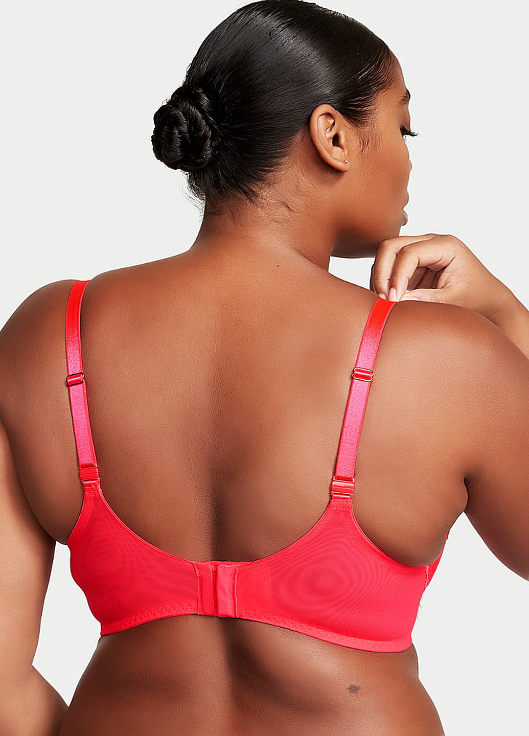 Рожевий демісезонний комплект (бюстгалтер, труси) Victoria's Secret