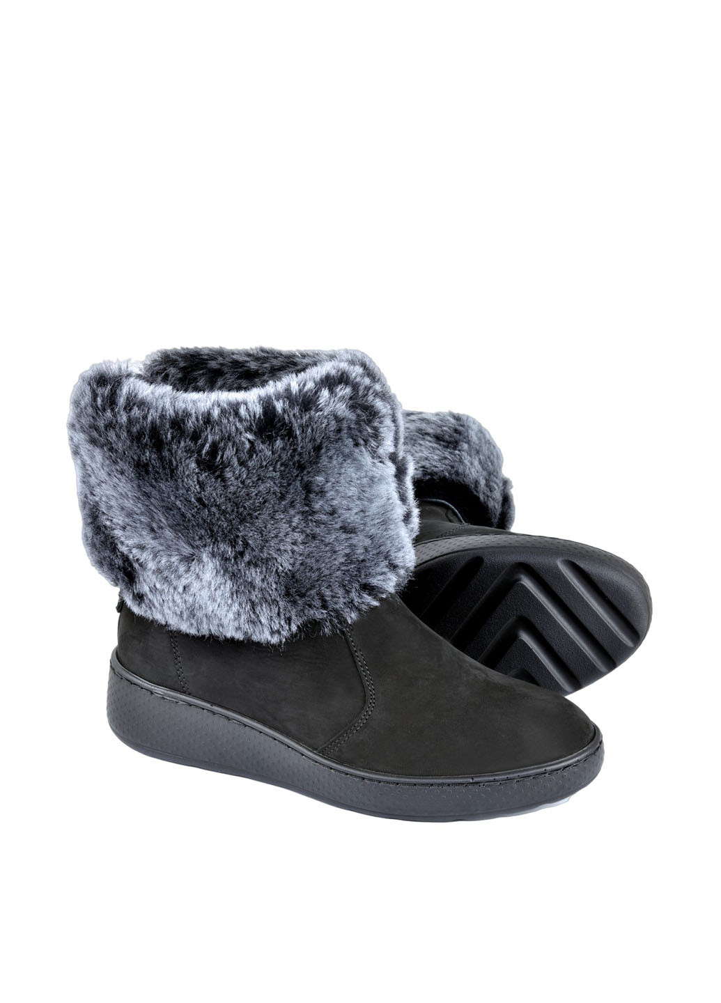 Зимние ботинки Blizzarini без декора из натурального нубука