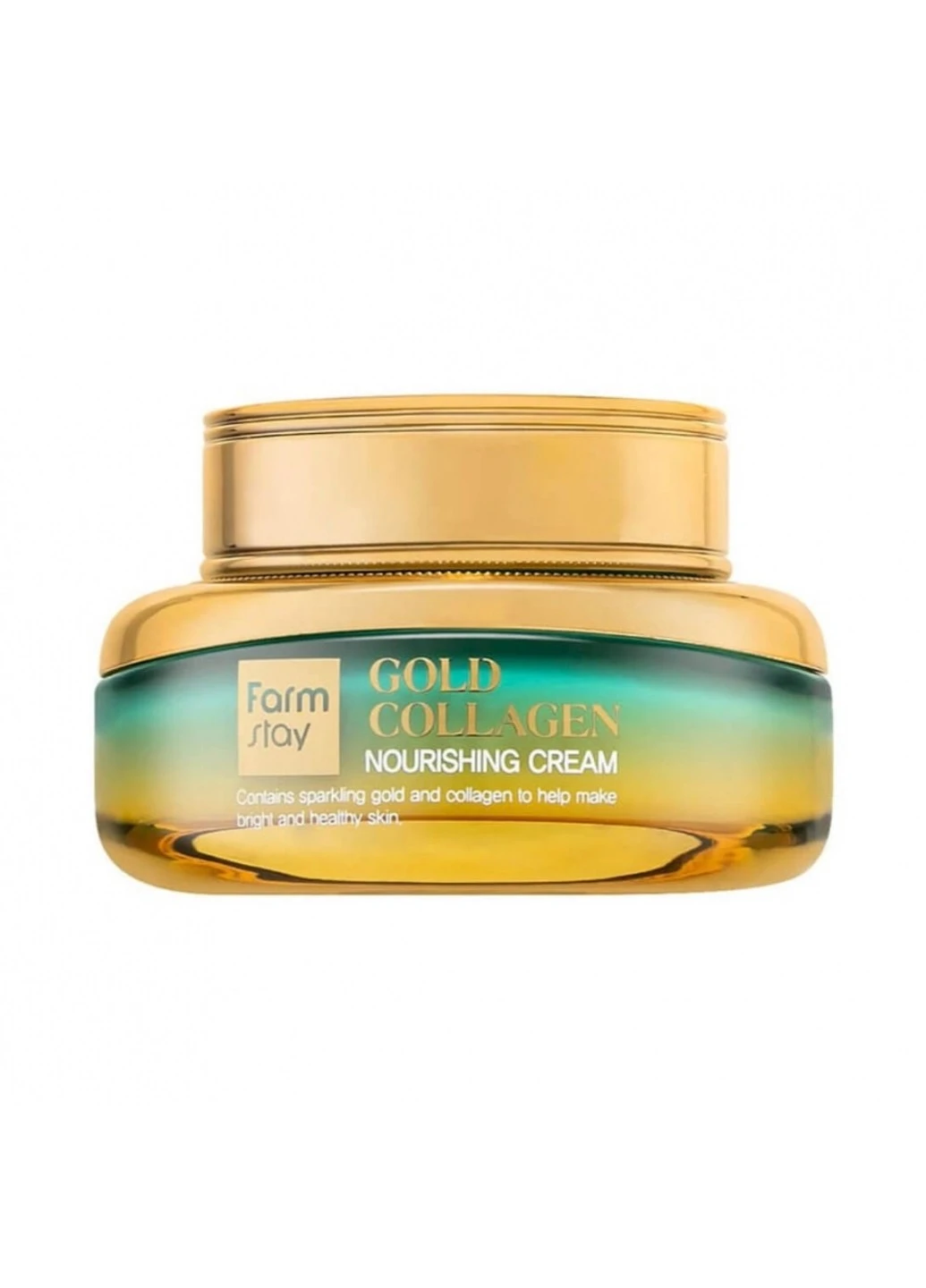 FarmStay Живильний антивіковий крем з золотом та колагеном Gold Collagen Nourishing Cream 55 мл — Крем, Південна Корея (254953399)