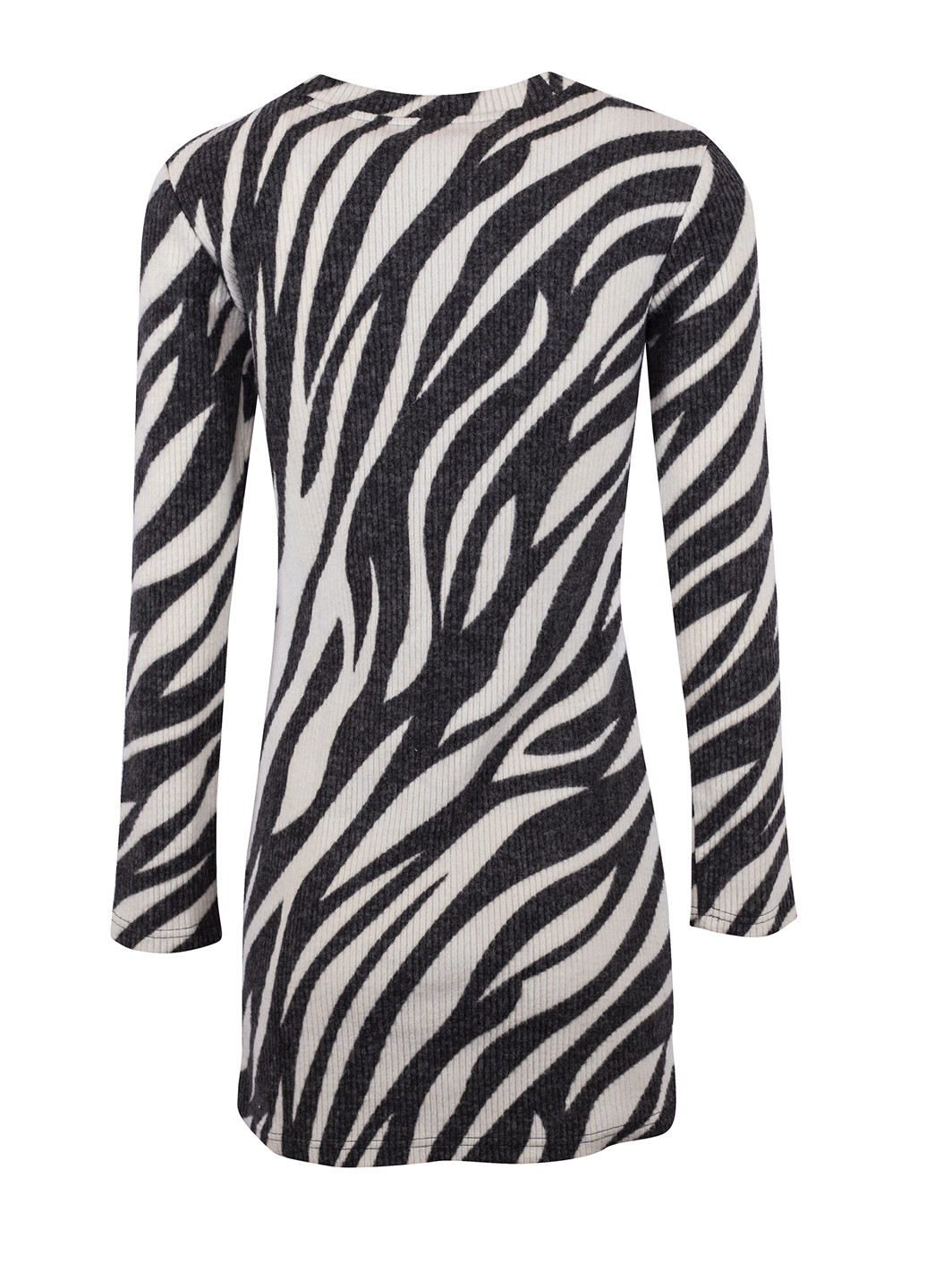 Чорно-білий кежуал сукня Pieces зебра