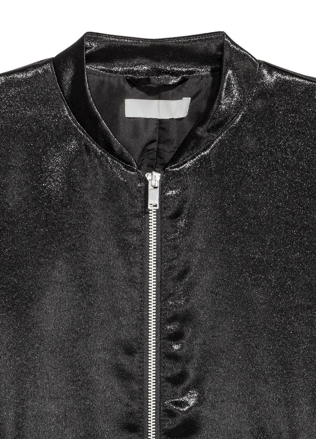 Черная бомбер H&M