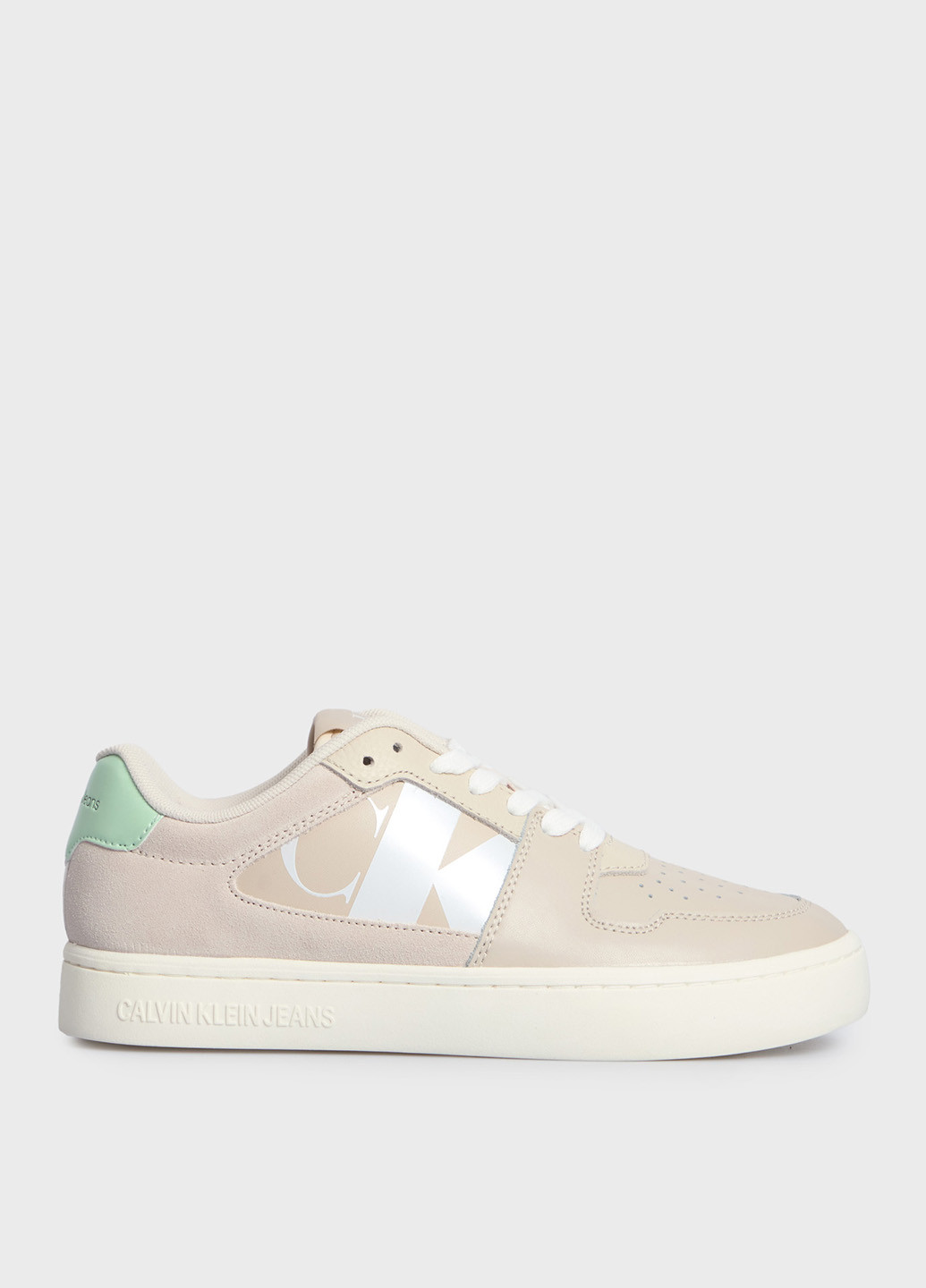 Кроссовки Calvin Klein Jeans бежевые всесезоны (346673442)