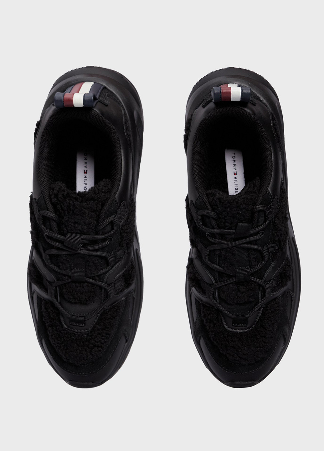 Кроссовки Tommy Hilfiger чёрные зима (328199644)