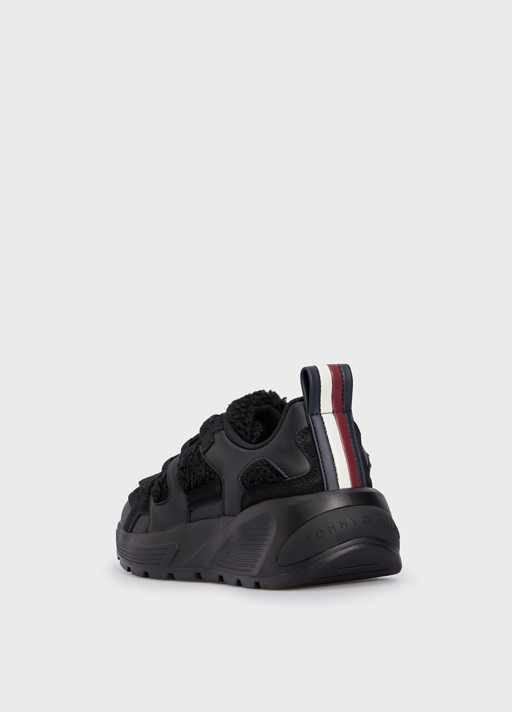 Кроссовки Tommy Hilfiger чёрные зима (328199644)