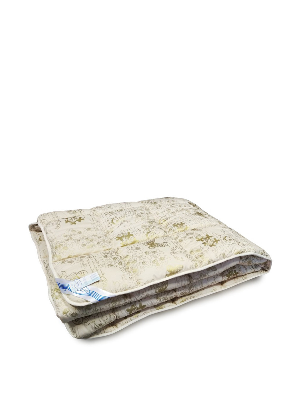 Одеяло шерстяное, 175х200 см Leleka-Textile рисунок бежевое