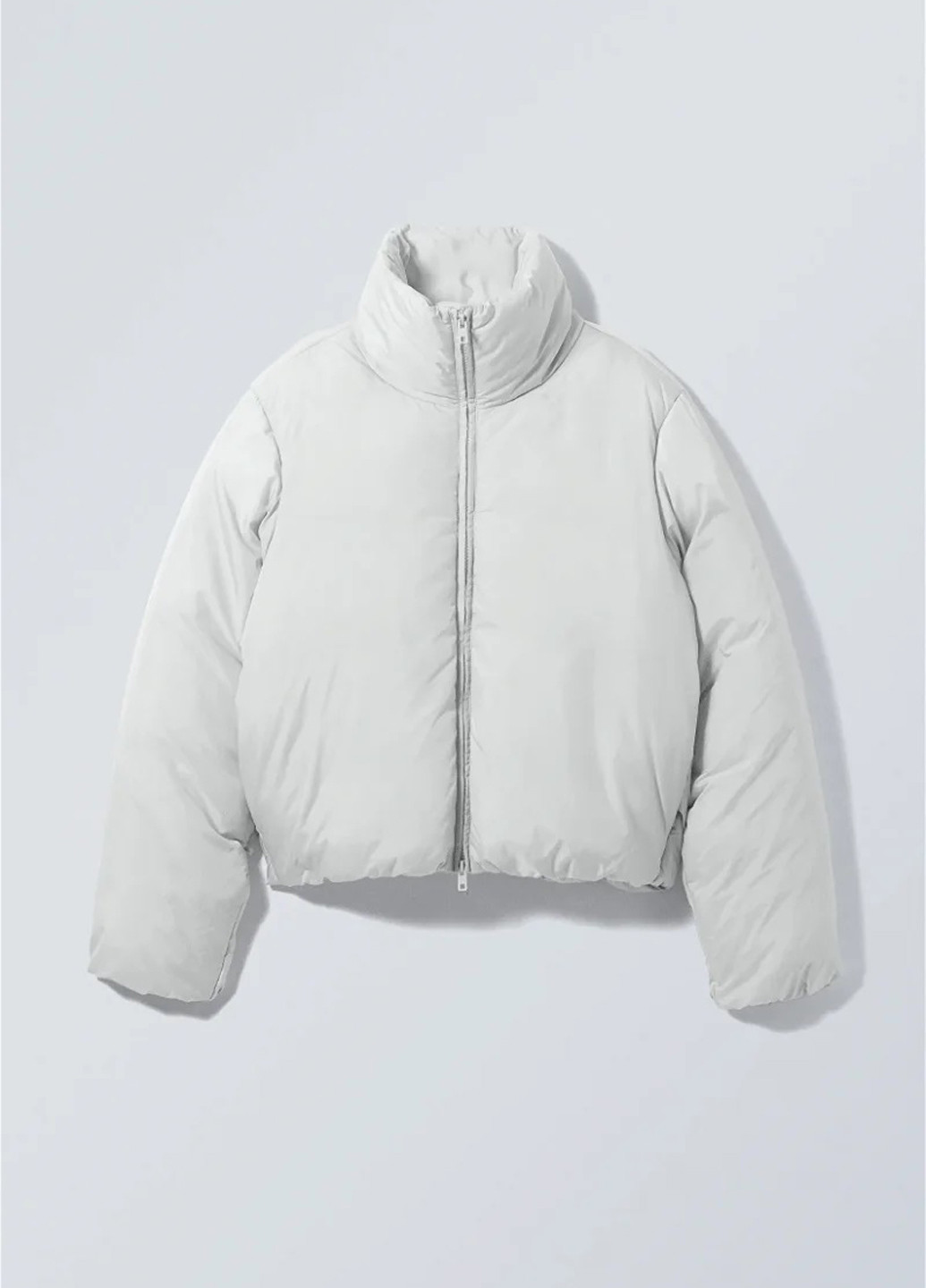 Світло-сіра демісезонна куртка Weekday