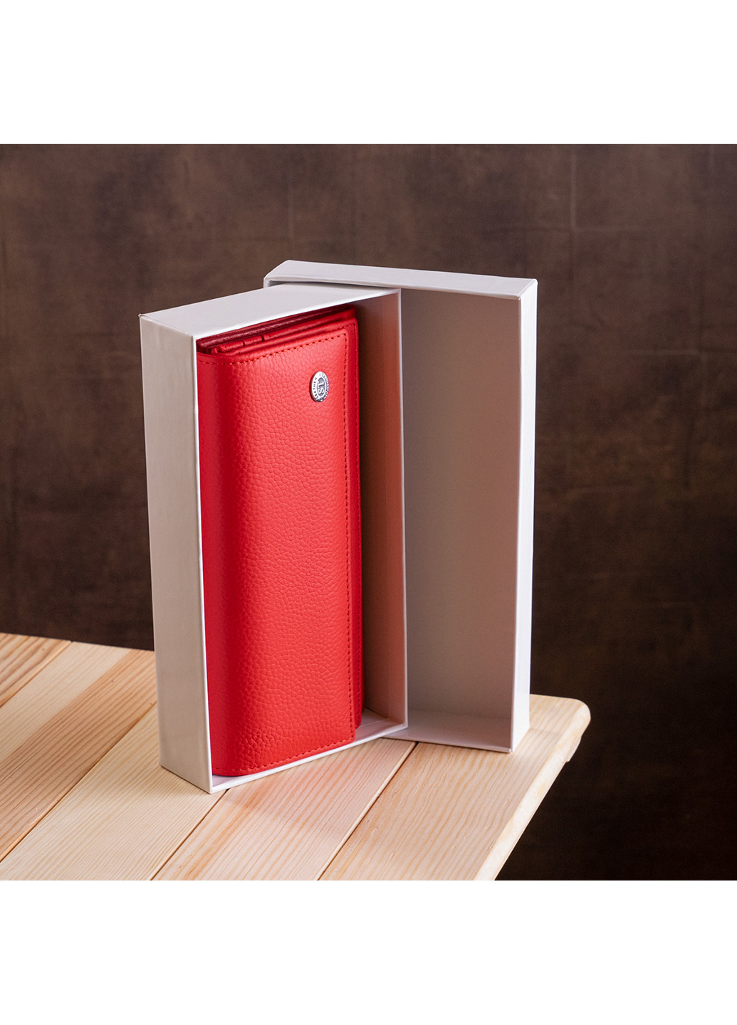 Жіночий шкіряний гаманець 10х18,5 см st leather (229460045)