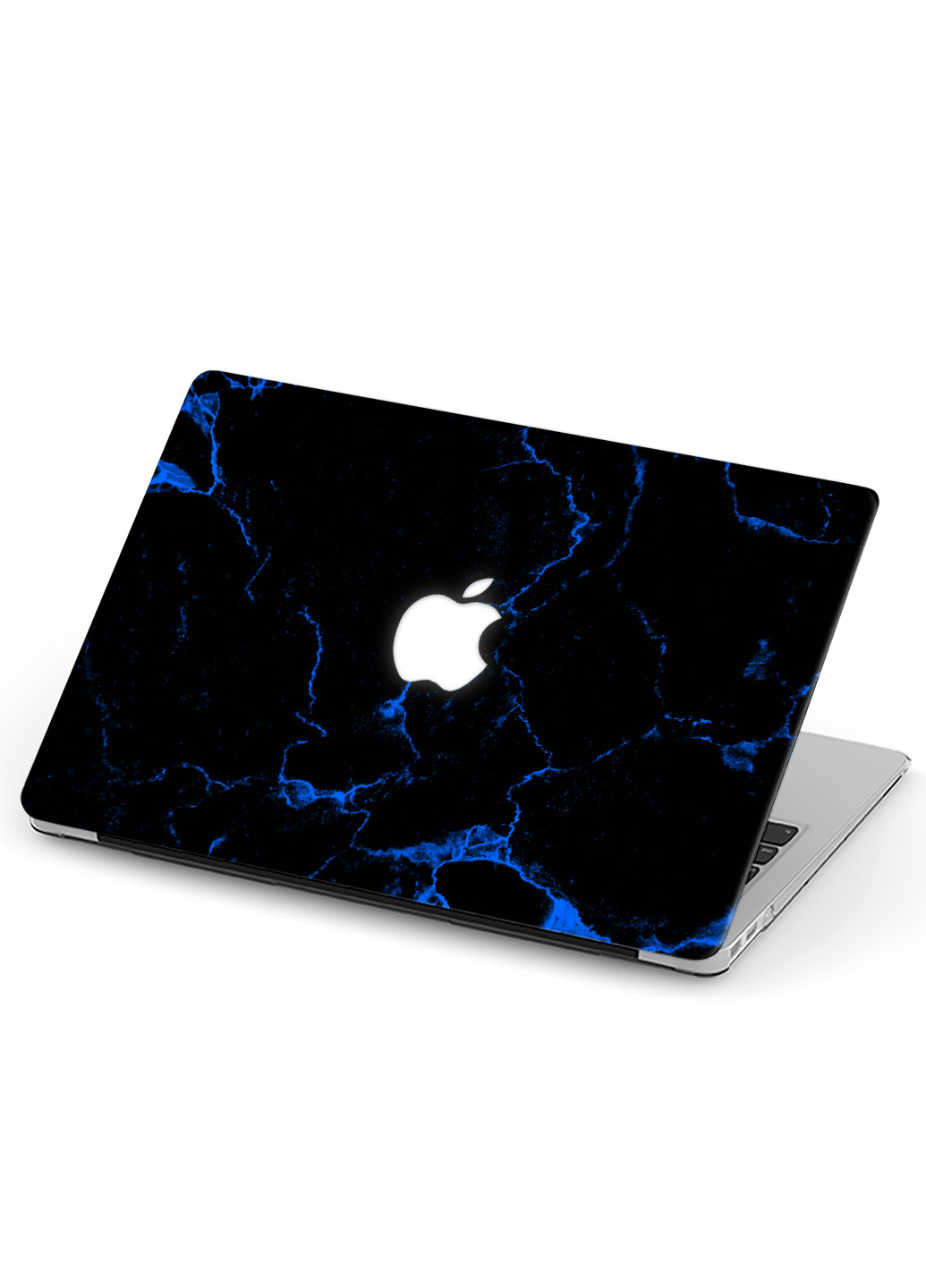 Чехол пластиковый для Apple MacBook Pro 16 A2141 Темно-синий мрамор (Dark Blue marble) (9494-2743) MobiPrint (219125722)