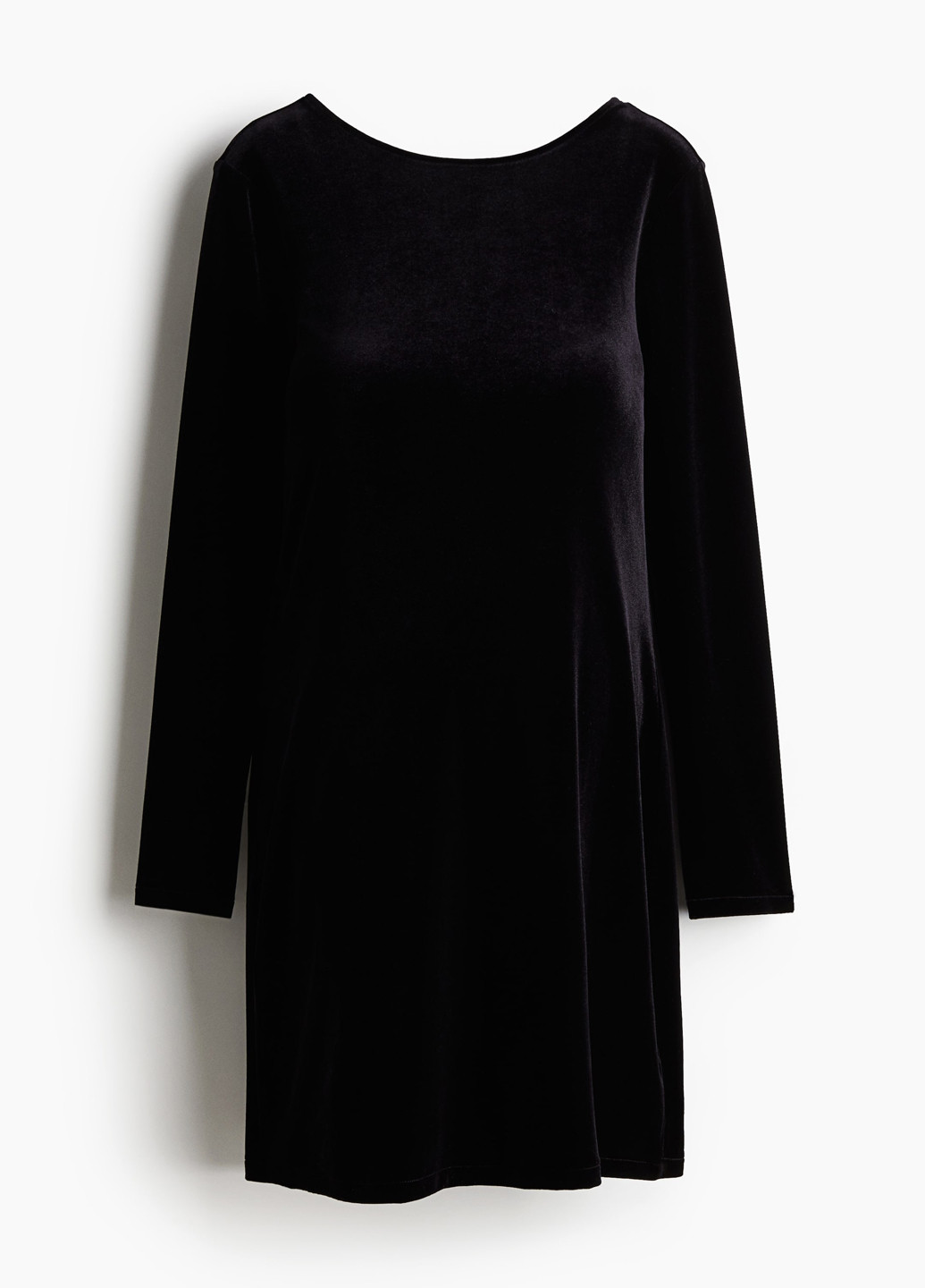 Чорна кежуал сукня для вагітних з відкритою спиною H&M однотонна