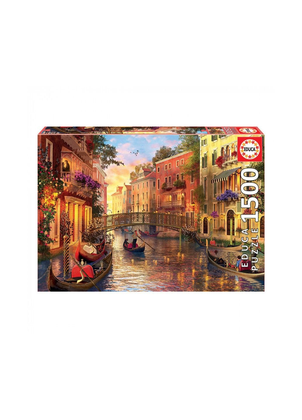 Пазл Закат в Венеции 1500 элементов (6425214) Educa (254068793)