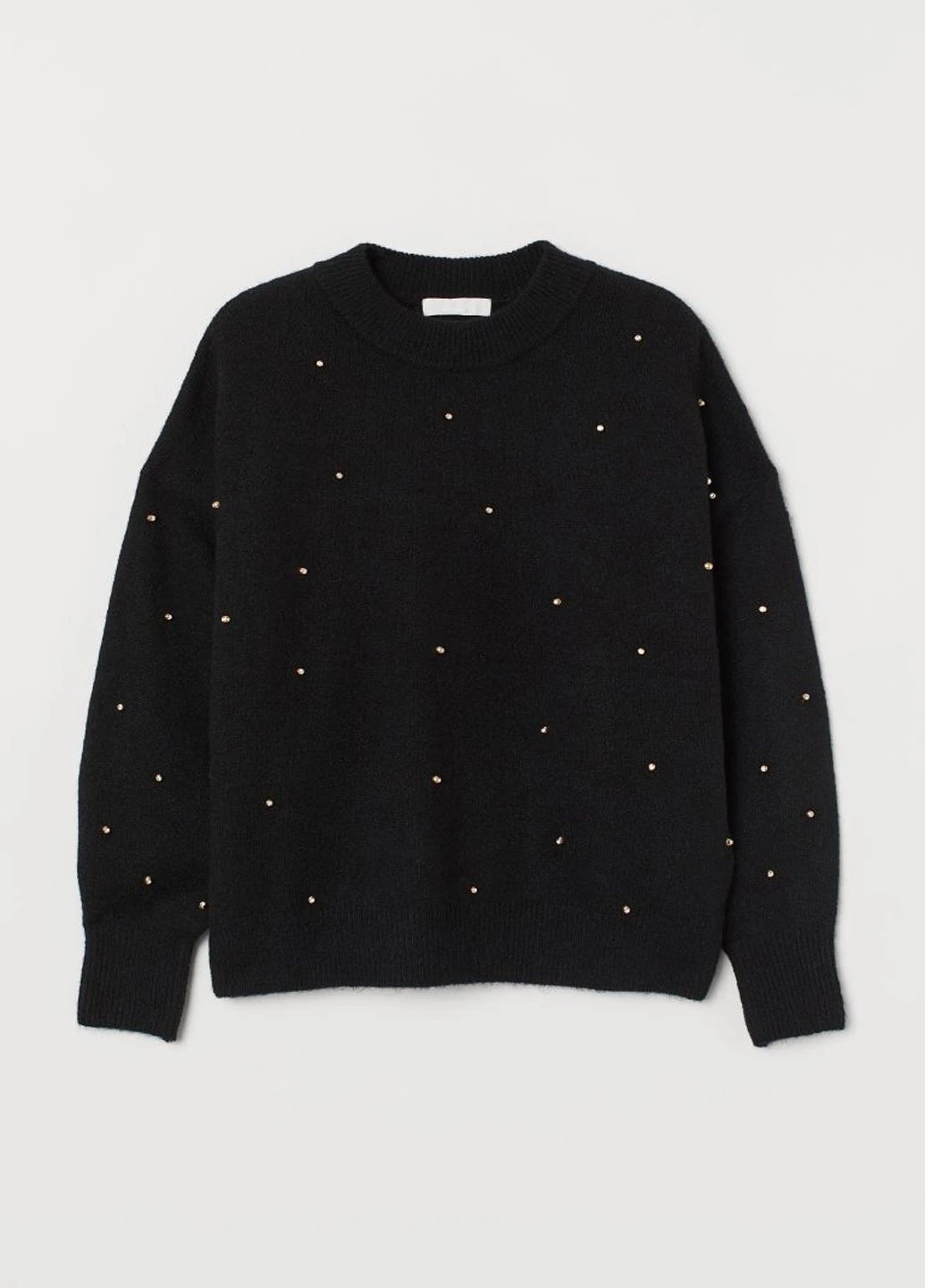 Чорний демісезонний светр H&M