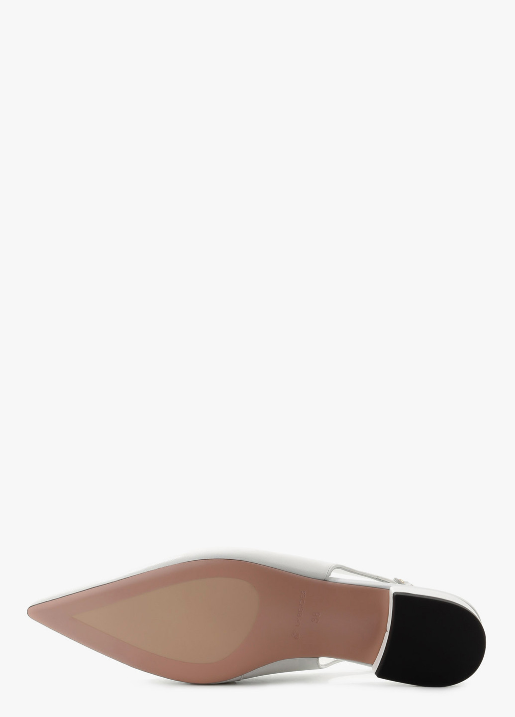 Le'BERDES Туфлі слінгбекі білий з натуральна шкіра, україна — літо (370451940)