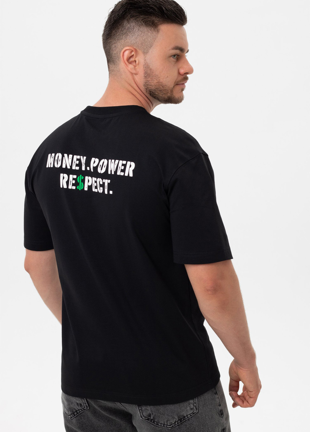 Чорна футболка Trend Collection