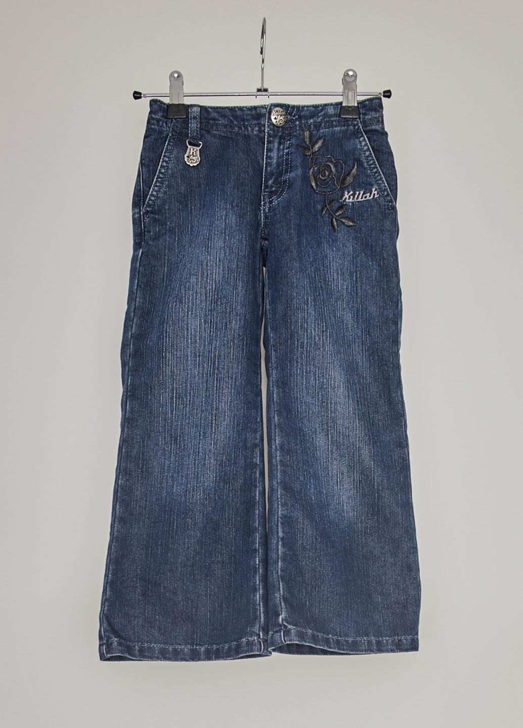 Синие демисезонные со средней талией джинсы Killah