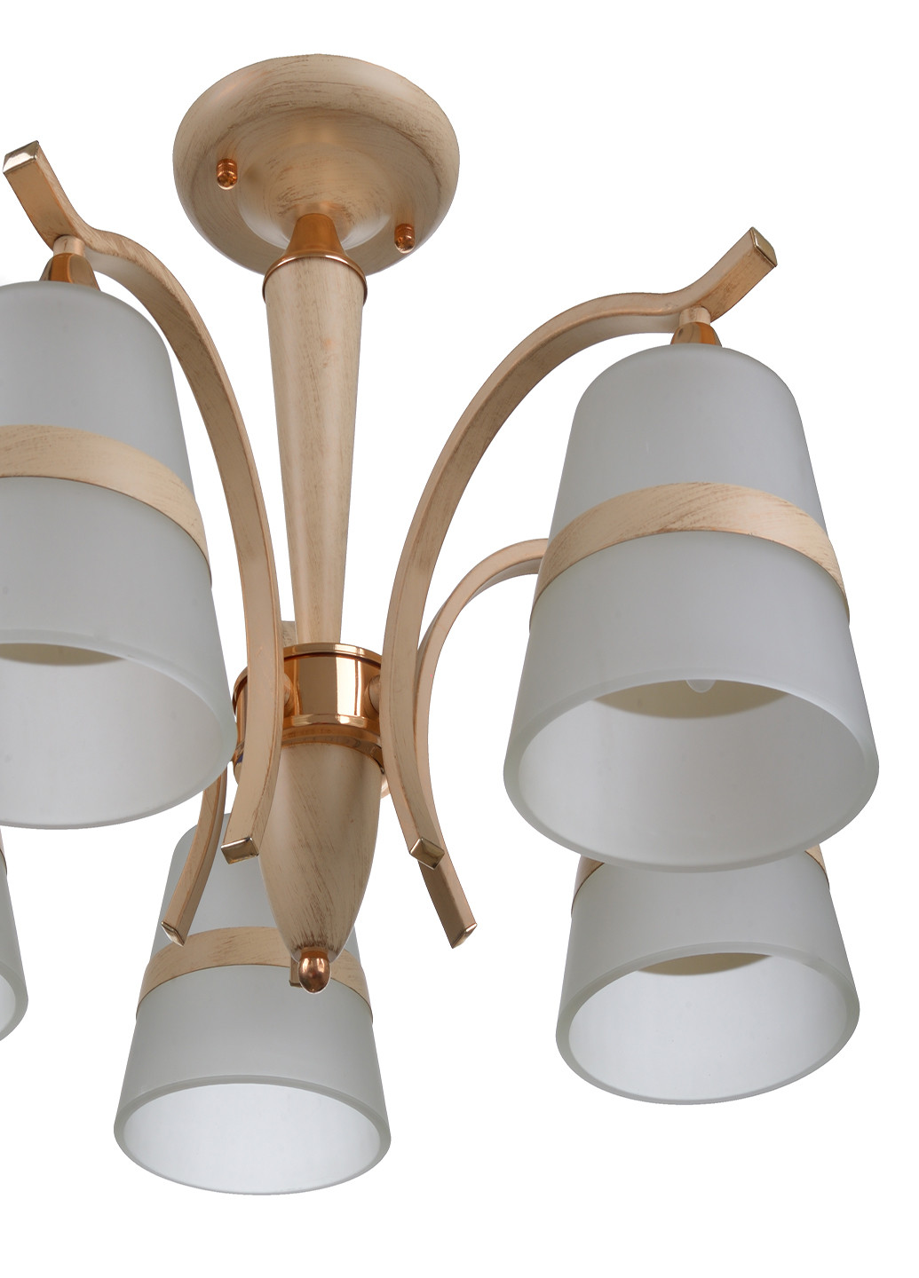 Люстра потолочная на 5 плафонов LK-660S/5 E27 YLG Brille (251290918)