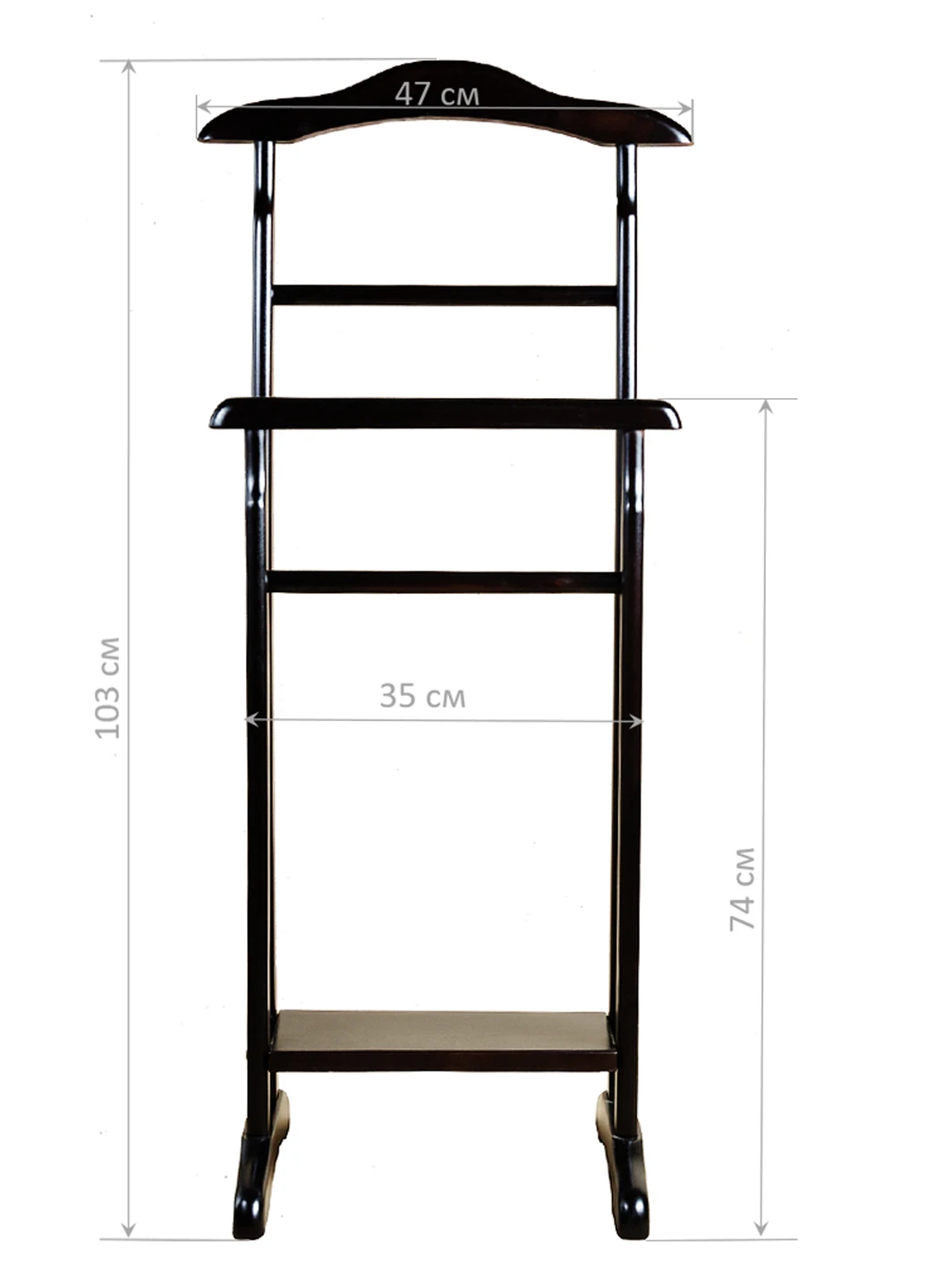 Напольная вешалка (венге) HouseWood HW-00008 (214386755)