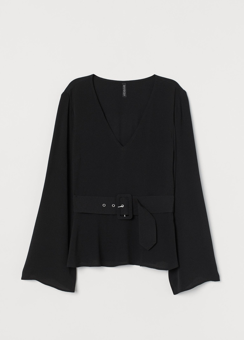 Чёрная блуза H&M