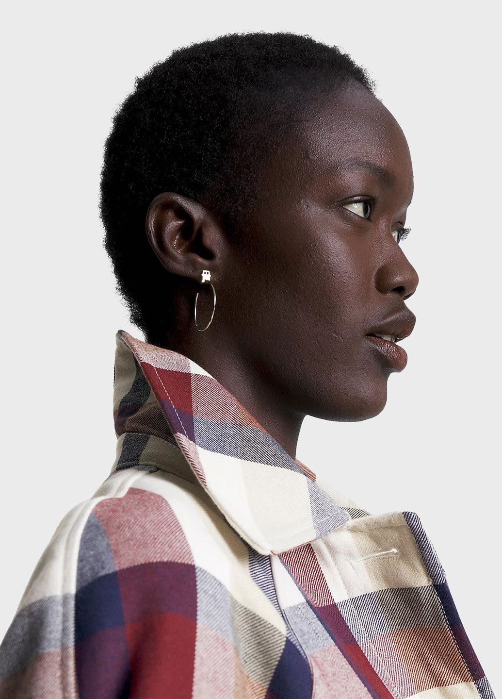 Комбіноване демісезонне Пальто однобортне Tommy Hilfiger