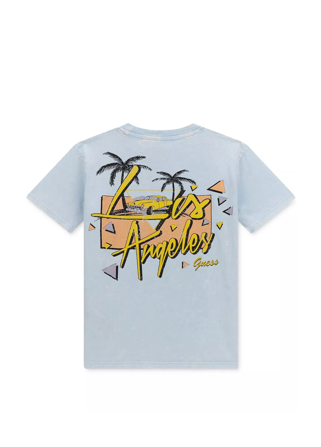 Синяя демисезонная футболка Guess