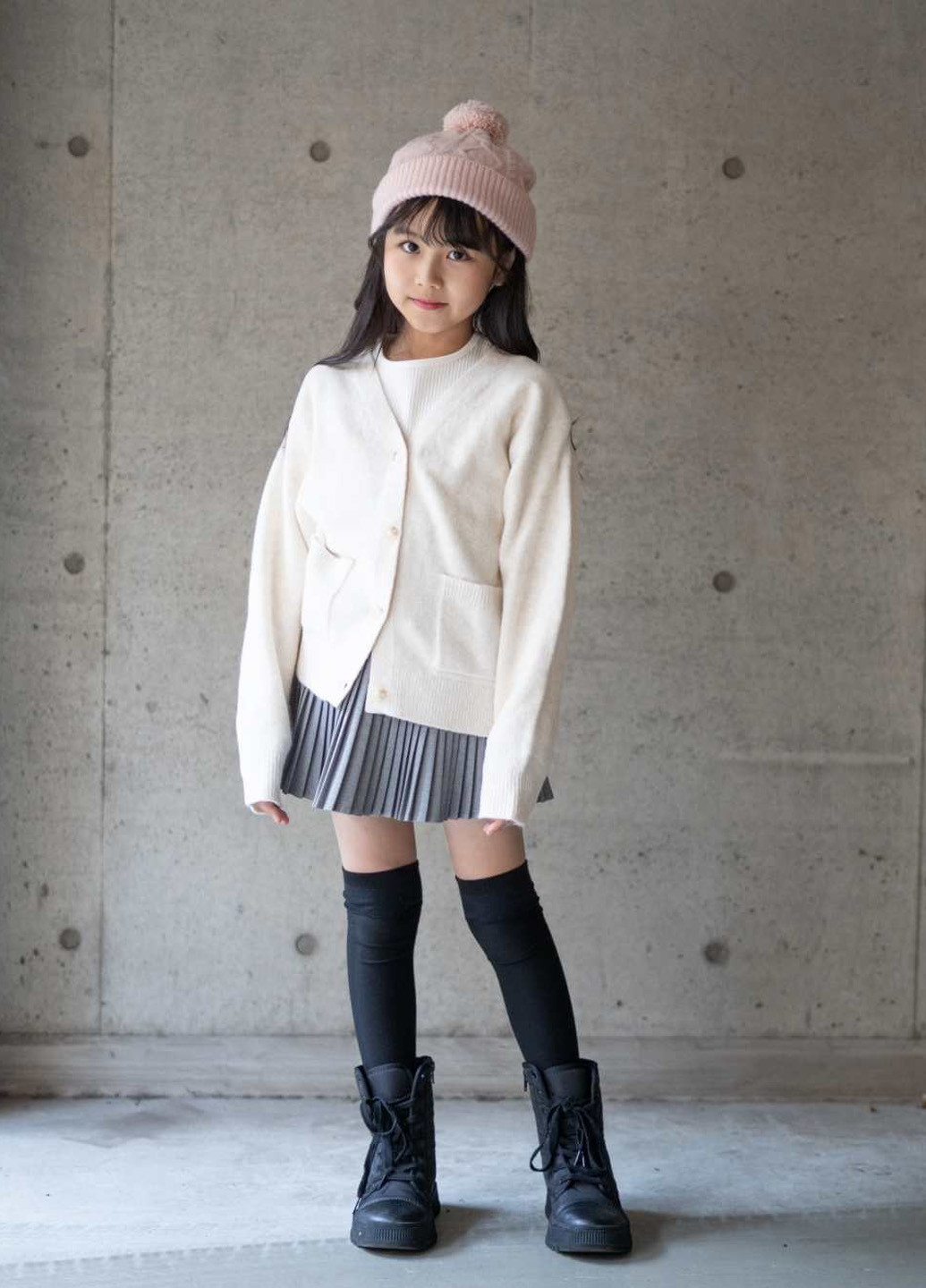 Молочный демисезонный кардиган Uniqlo