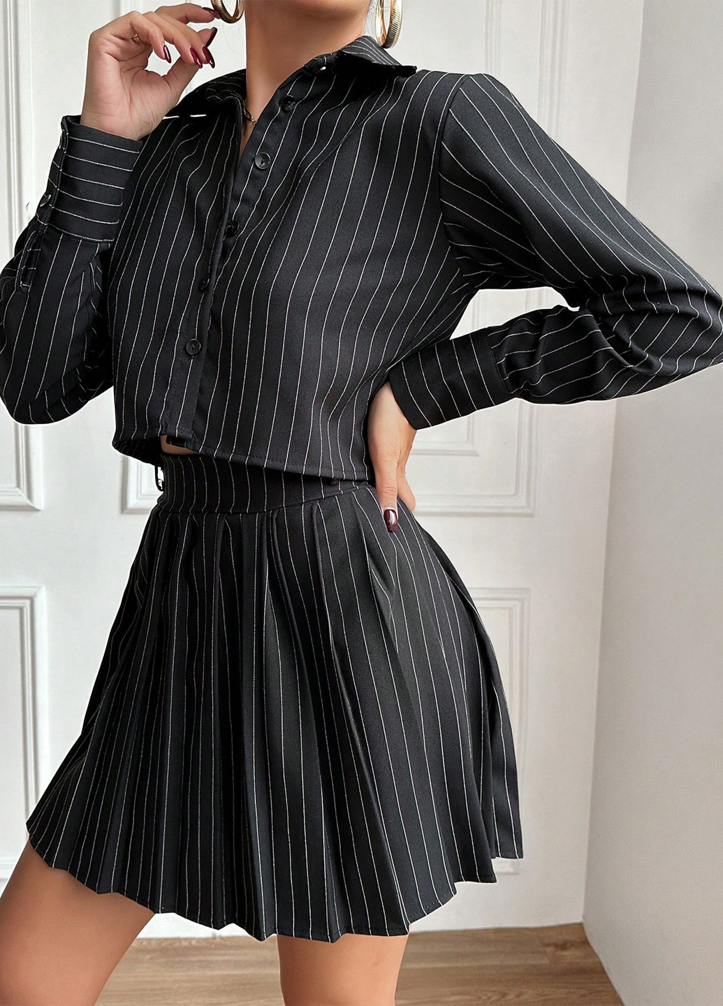 Костюм (сорочка, спідниця) SHEIN (316820645)