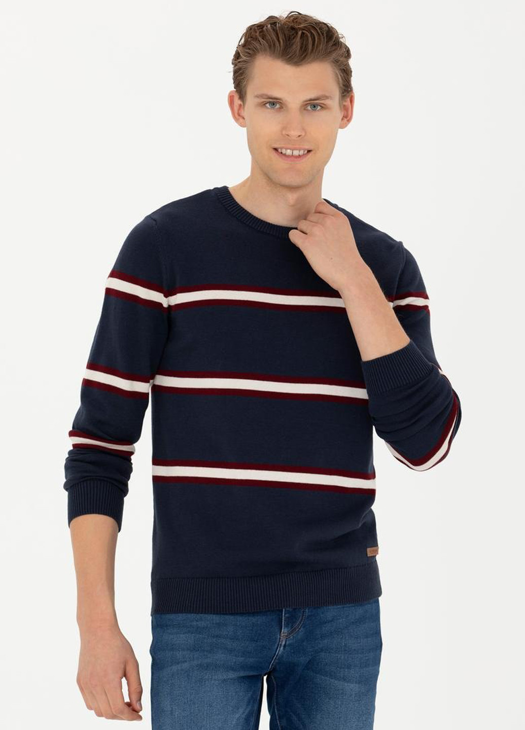 Темно-синий демисезонный джемпер джемпер U.S. Polo Assn.