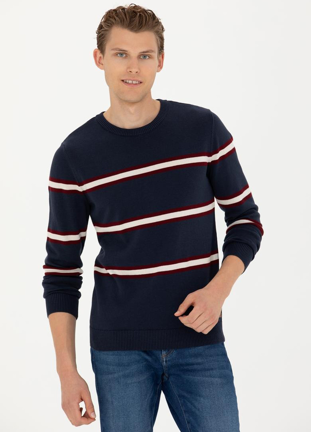 Темно-синий демисезонный джемпер джемпер U.S. Polo Assn.