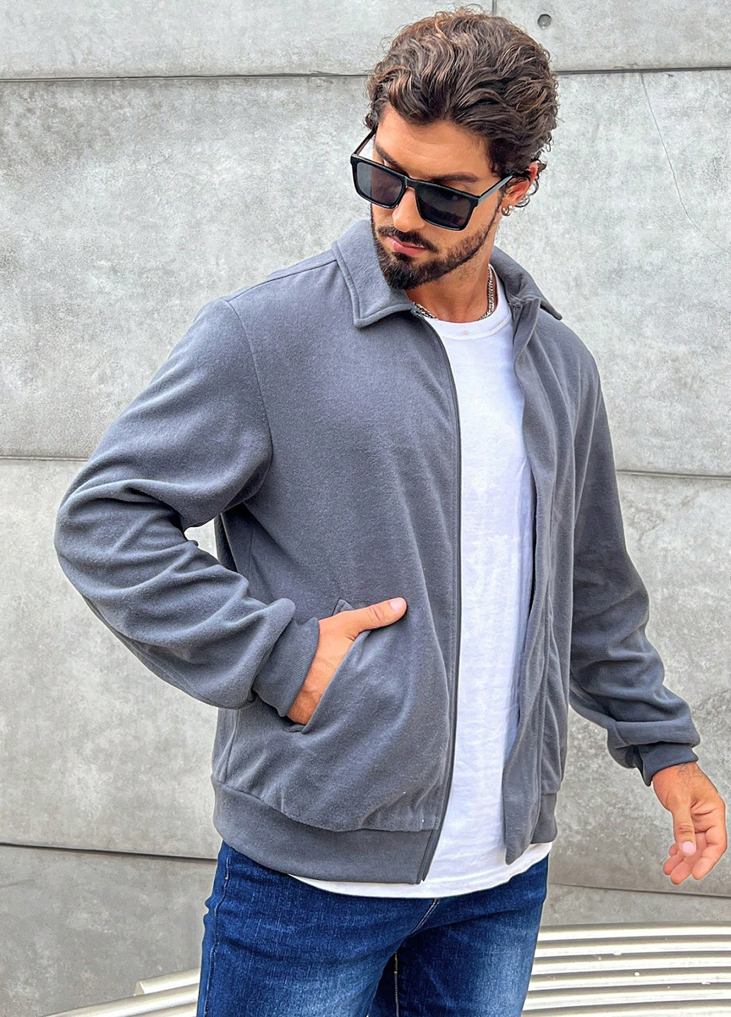 Бомбер SHEIN на блискавці (322898437)