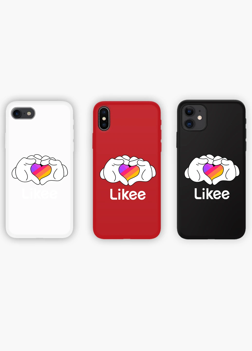 Чохол силіконовий Apple Iphone Xr Лайк (Likee) (8225-1711) MobiPrint (219776273)