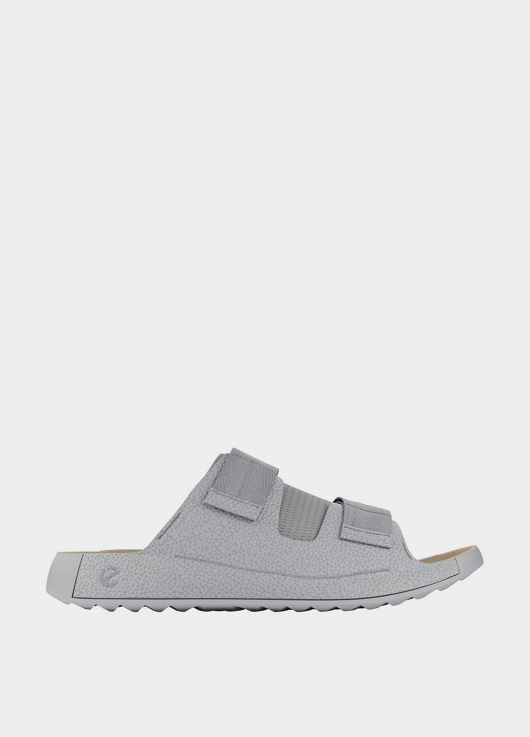 Серые кэжуал шлепанцы Ecco