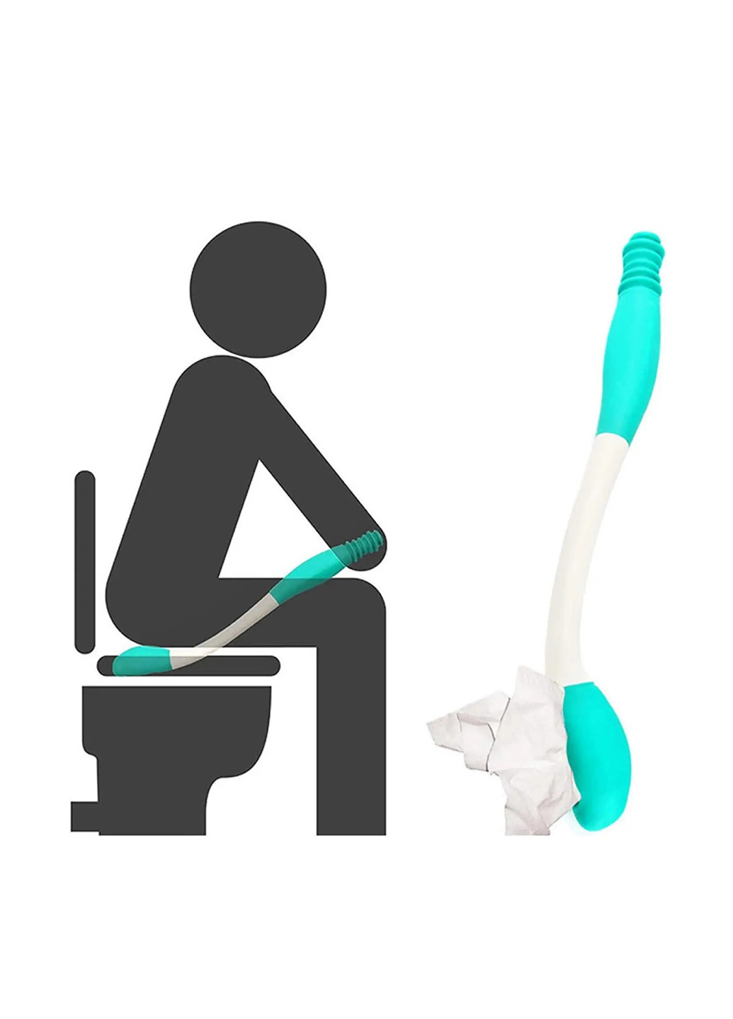 Пристрій для гігієнічних процедур для людей з обмеженими можливостями, 40х4х3,5 см TV-magazin (295350702)