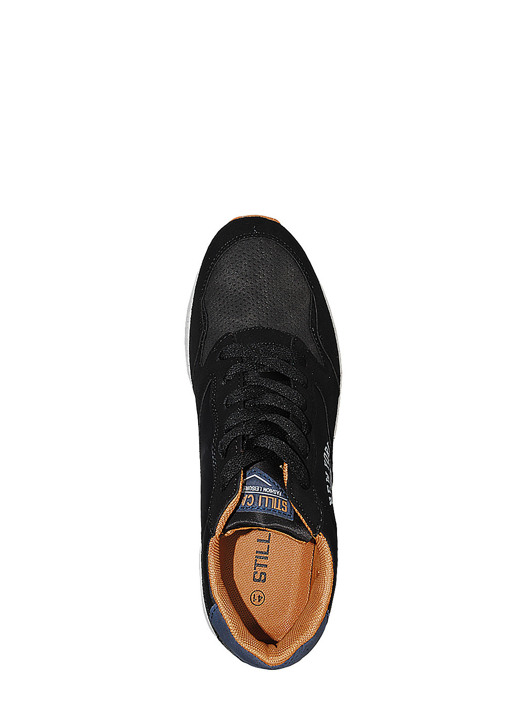 Черные демисезонные кроссовки st1871-2 black Stilli