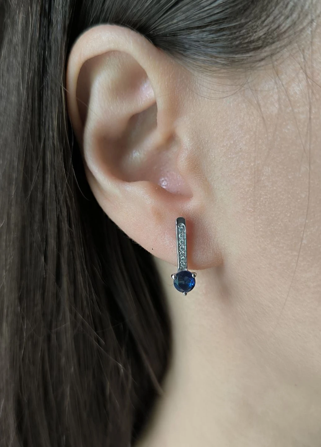 Сережки Silver Flame (354214481)
