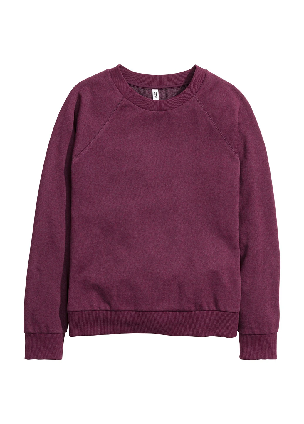 Бордовий світшоти H&M меланж без декору (232268778)