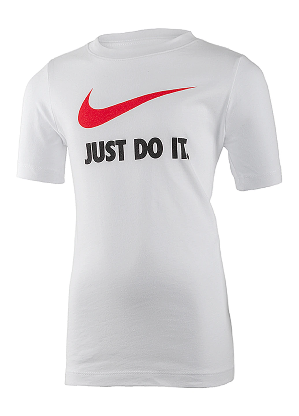 Світло-сіра демісезонна футболка Nike Nike B NSW TEE JDI SWOOSH