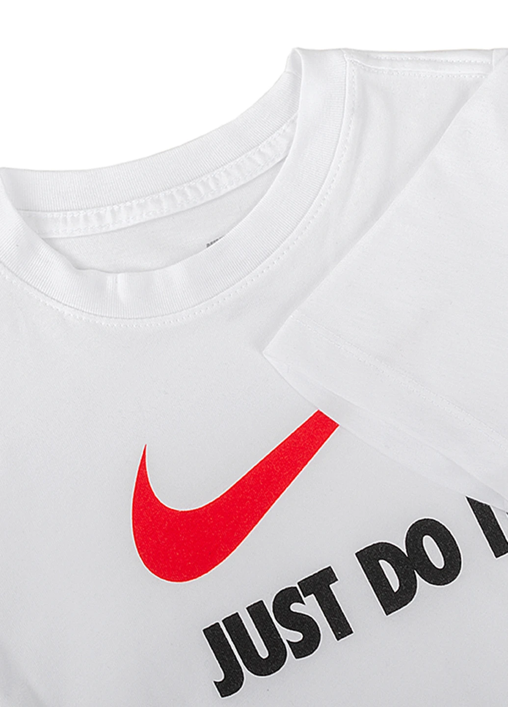 Світло-сіра демісезонна футболка Nike Nike B NSW TEE JDI SWOOSH