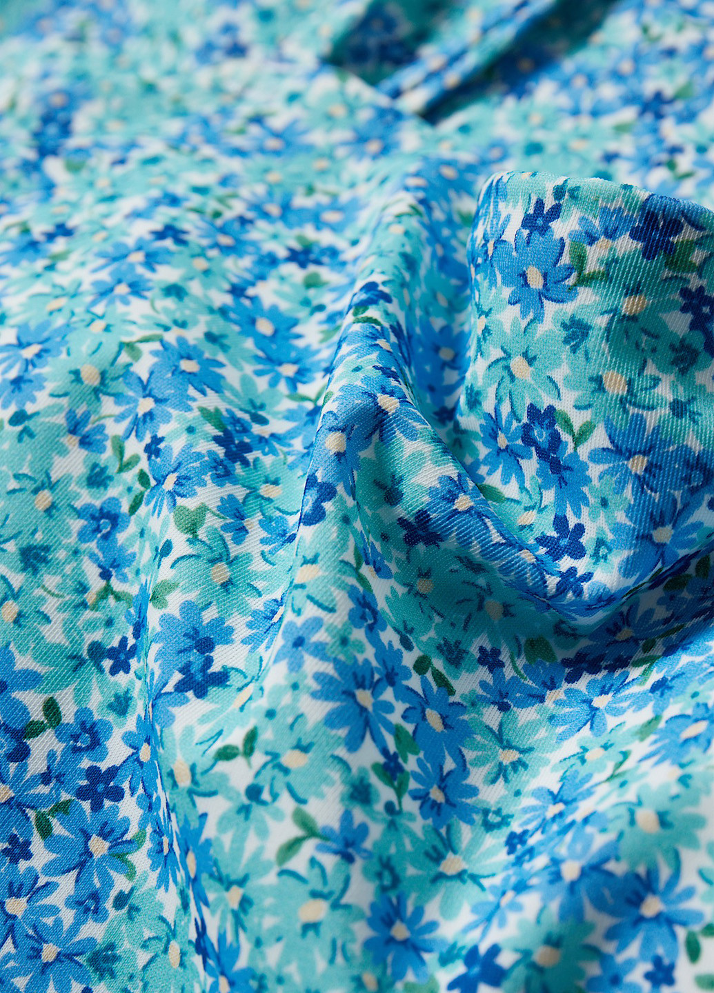 Блакитний літній купальник суцільний, майо C&A