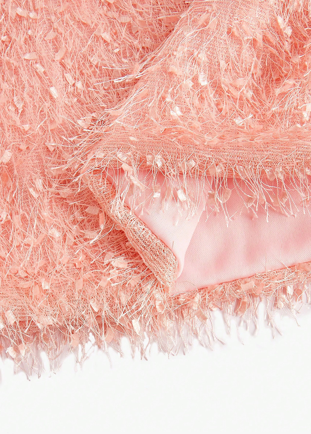 Светло-розовый летний костюм (топ, юбка) SHEIN