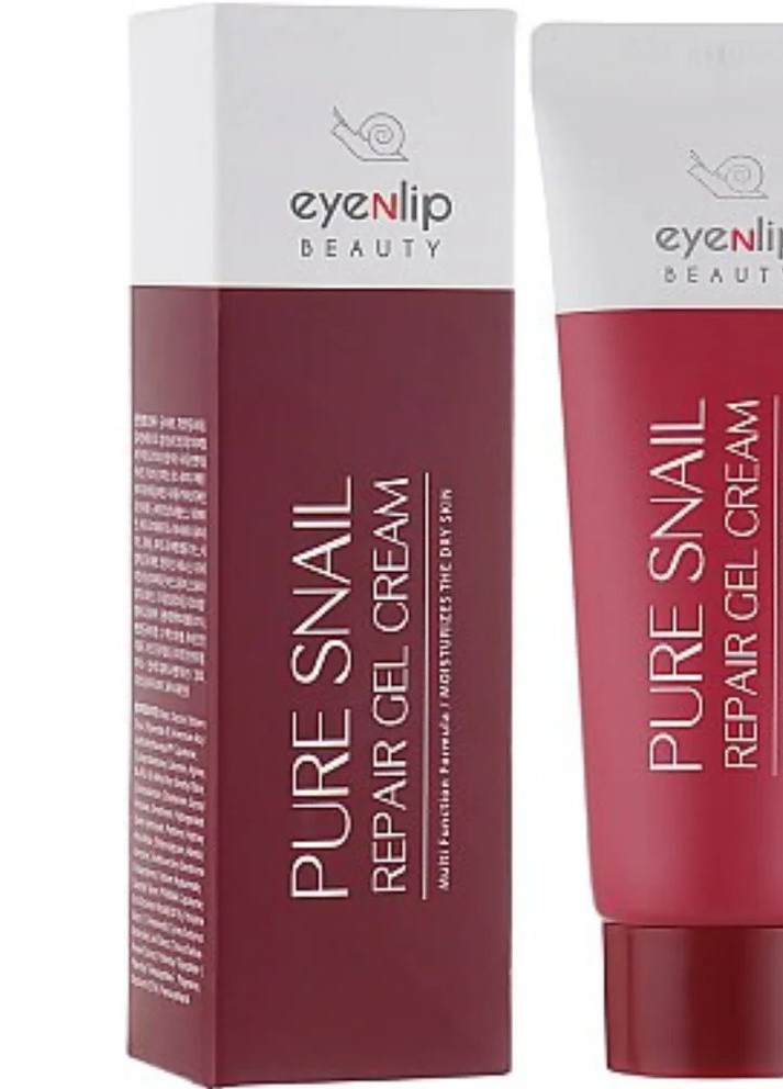 Eyenlip Крем-гель, що регенерує, для обличчя з равликовим муцином Pure Snail Repair Gel Cream 45 г — Крем, Південна Корея (251376882)