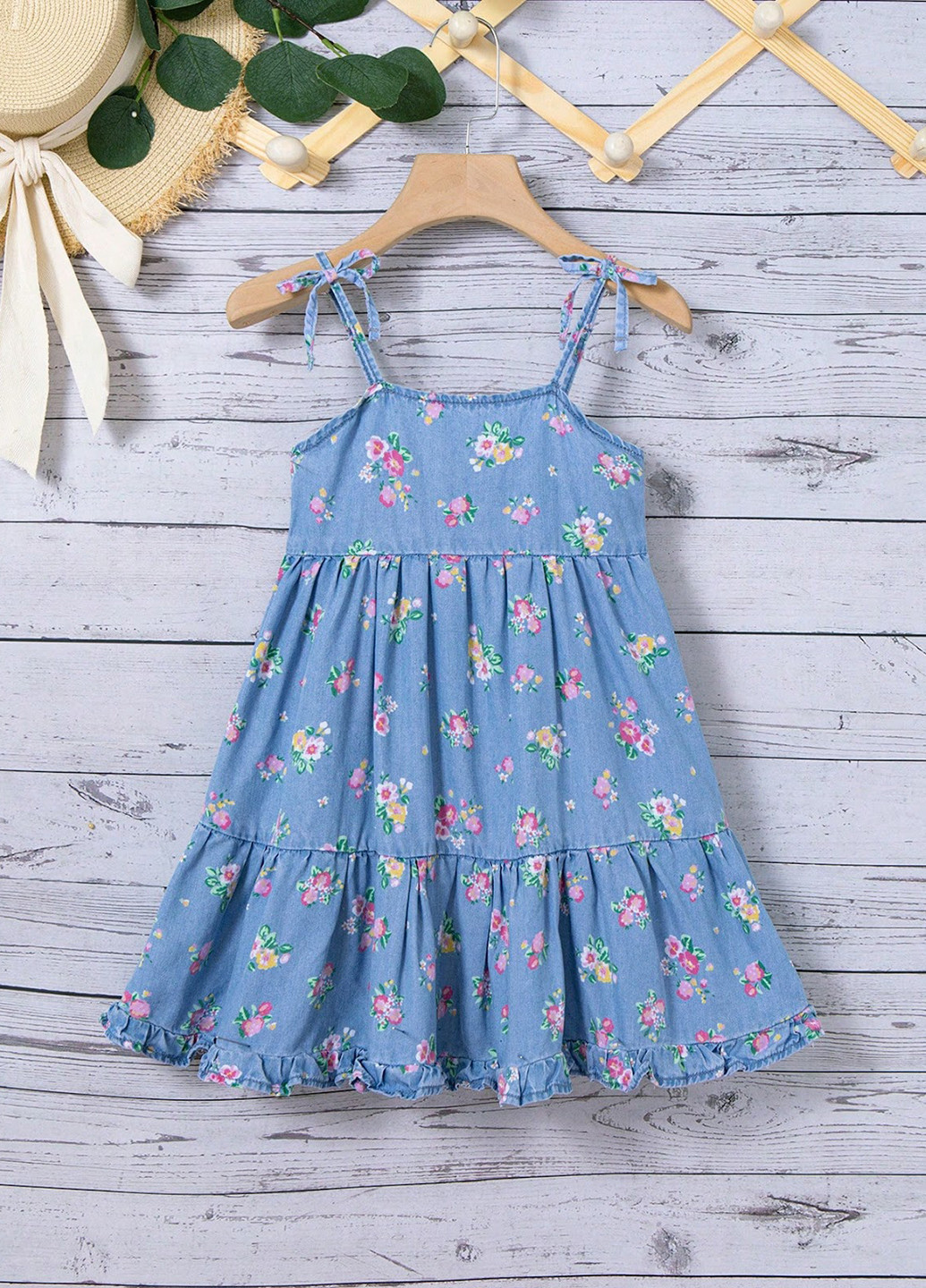 Блакитна сукня SHEIN (323966463)