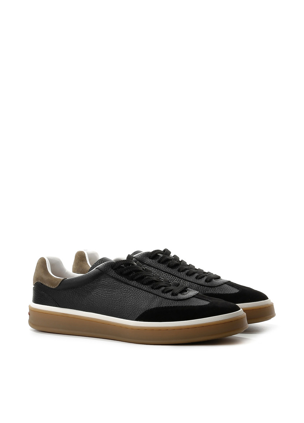 Черные демисезонные кроссовки Le'BERDES