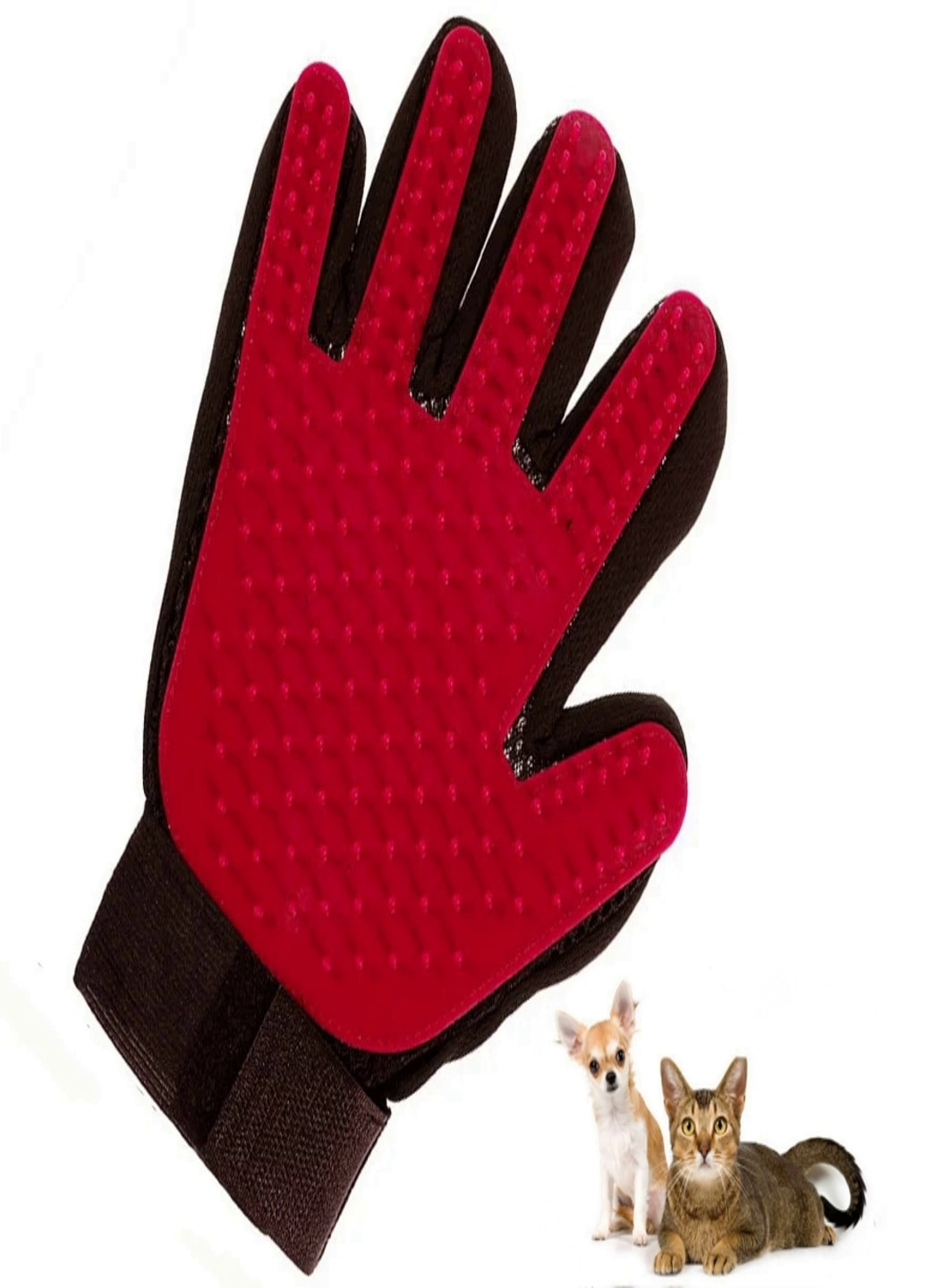 Массажная щетка перчатка для бережного вычесывания шерсти домашних животных кошек и собак (41749562) Francesco Marconi (209509544)