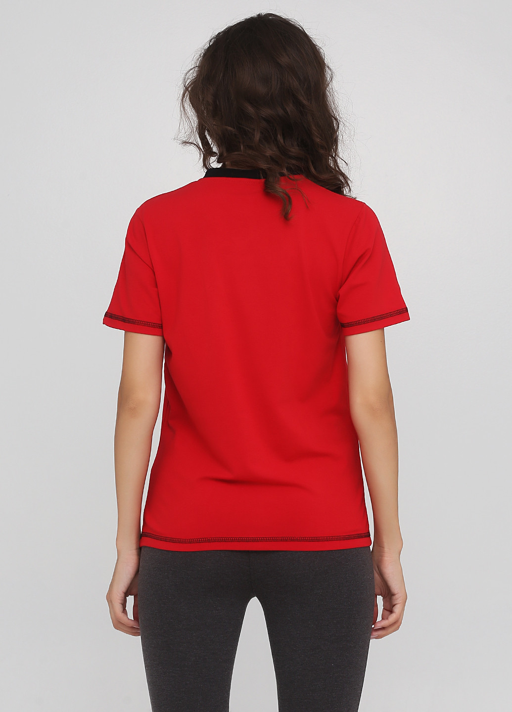 Красная летняя футболка Baydo