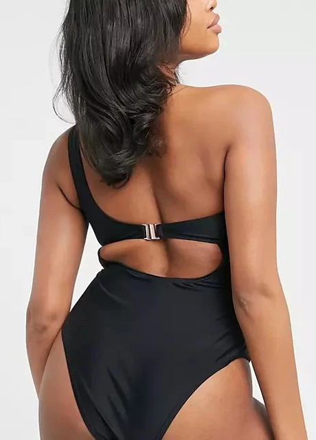 Чорний літній купальник Asos