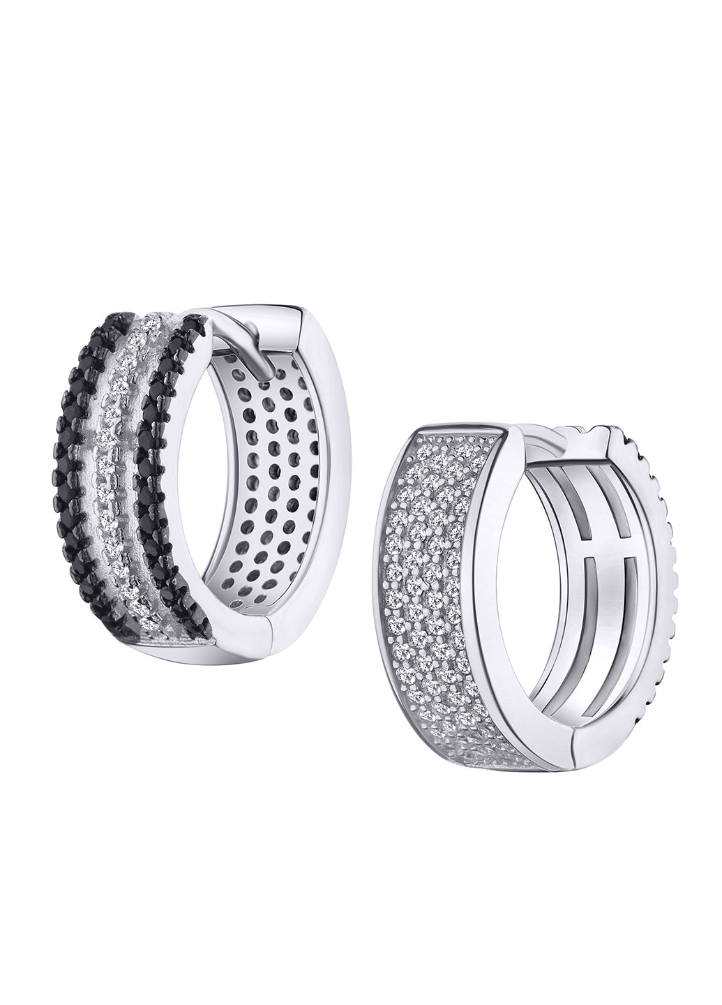 Серебряные серьги с фианитами ск2фо/2050 Silvex925 (201168937)