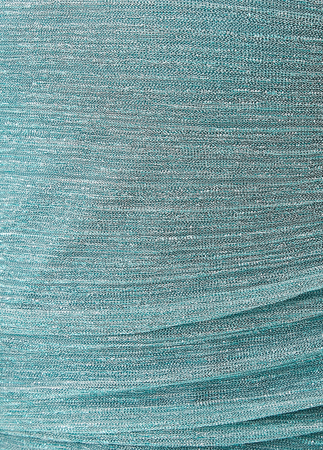 Голубое кэжуал платье на одно плечо KOTON однотонное
